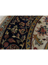 5x5 Round Persian Sarouk Farahan Area Rug - 105795.