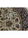 5x5 Round Persian Sarouk Farahan Area Rug - 105795.