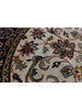 5x5 Round Persian Sarouk Farahan Area Rug - 105795.