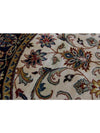 5x5 Round Persian Sarouk Farahan Area Rug - 105795.