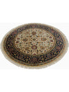 5x5 Round Persian Sarouk Farahan Area Rug - 105795.