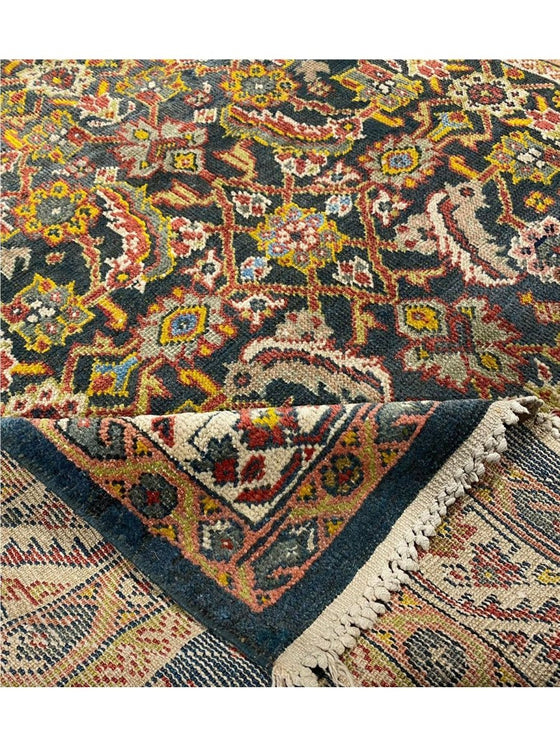 5x6 Antique Persian Mahal Area Rug - 110224.