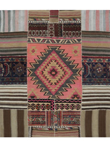  5x6 Patchwork Persian Area Rug - 109090.