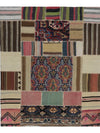 5x6 Patchwork Persian Area Rug - 109091.