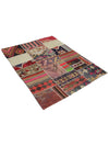 5x6 Patchwork Persian Area Rug - 109097.