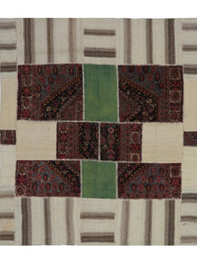  5x6 Patchwork Persian Area Rug - 109132.