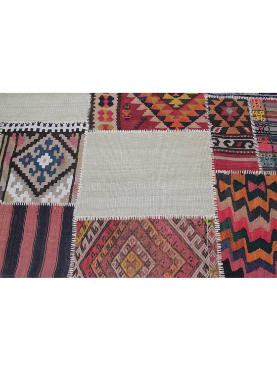 5x6 Patchwork  Persian Area Rug - 109222.