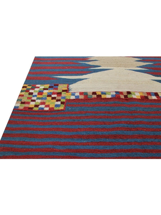 5x6 Persian Kilim Area Rug - 109492.