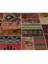 Persian Patchwork Area Rug - 5.2x6.0 - Multi - 109220.