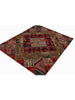 Persian Patchwork Area Rug - 4.8x5.7 - Multi - 109408.