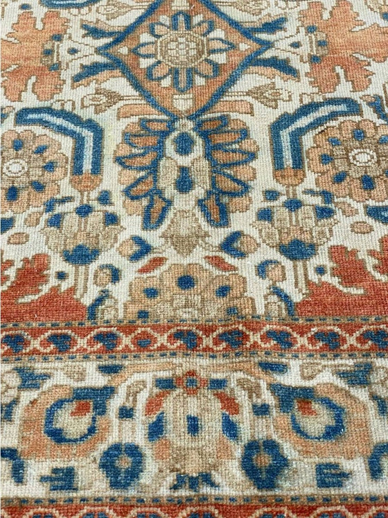 5x7 Antique Persian Bakhtiari Area Rug - 100852.