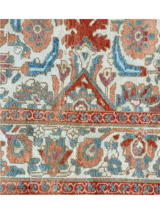 5x7 Antique Persian Bakhtiari Area Rug - 100853.