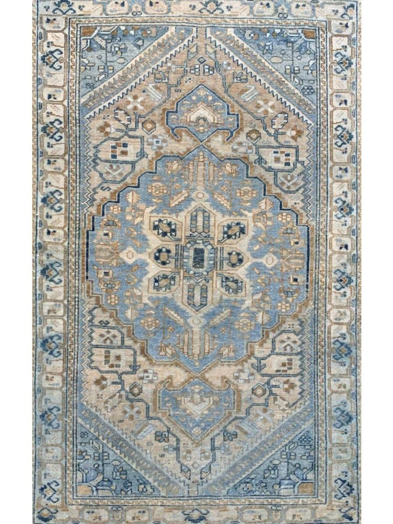 5x7 Antique Persian Mahal Area Rug - 100141.
