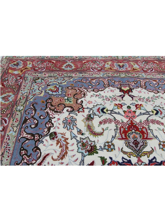 5x7 Old Persian Tabriz Area Rug - 100678.