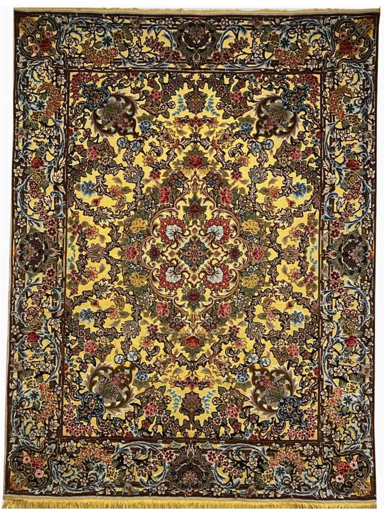 5x7 Old Persian Tabriz Area Rug - 101395.