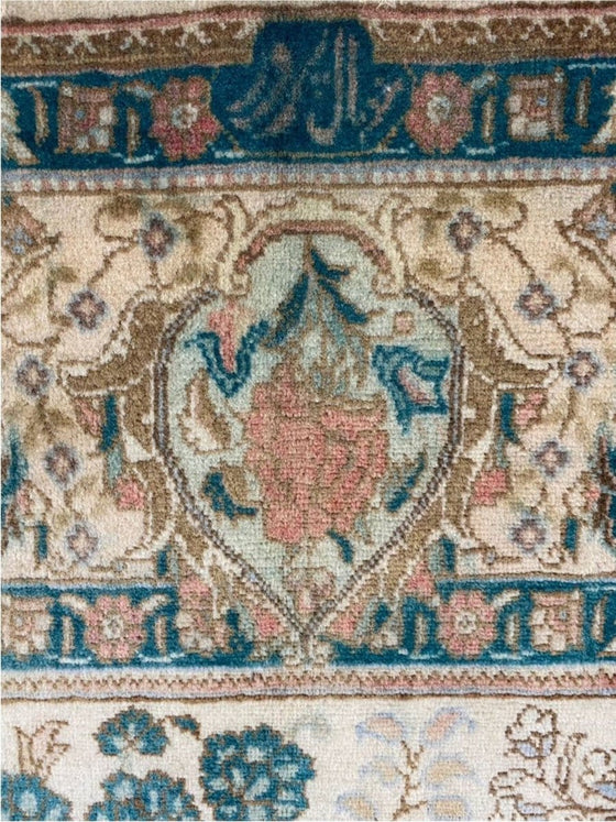 5x7 Old Persian Tabriz Area Rug - 110358.