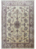Old Persian Tabriz Area Rug - 5.1x7.4 - Beige - 110576.