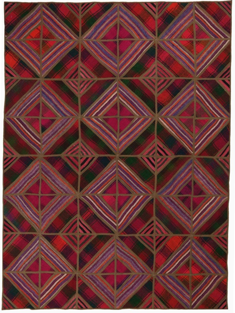 5x7 Patchwork Kilim Area Rug - 109413.