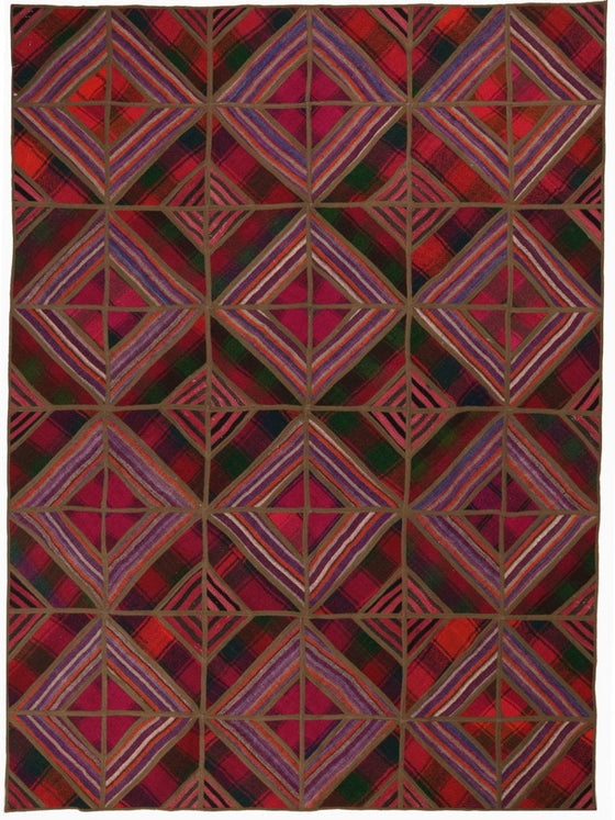 5x7 Patchwork Kilim Area Rug - 109413.