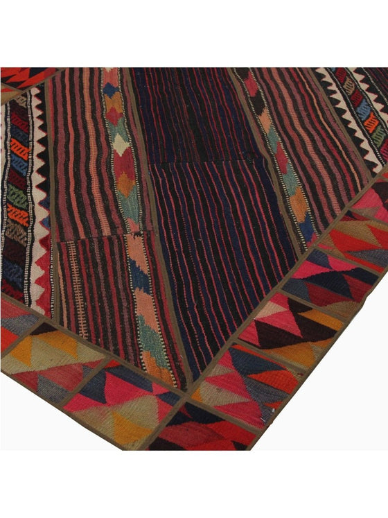 5x7 Patchwork Kilim Area Rug - 109414.