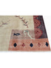 Persian Gabbeh Area Rug - 4.8x6.7 - Beige/Multi - 110596.