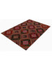 Persian Patchwork Area Rug - 4.10x6.7 - 109401.