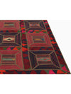 Persian Patchwork Area Rug - 5.1x6.10 - Multi - 109407.