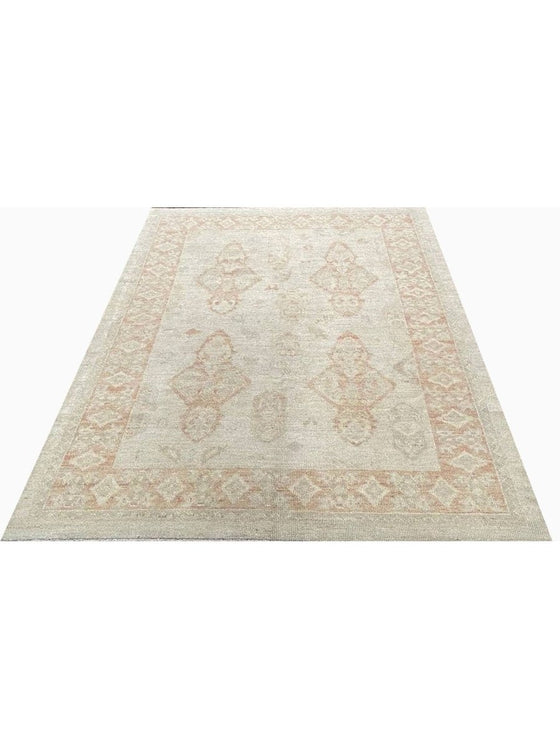 5x7 Turkish Oushak Area Rug - 111052.