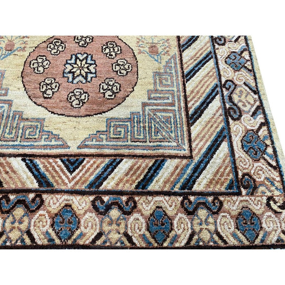 5x8 Old Turkish Anatolian Area Rug - 111167.