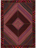 5x8 Patchwork Kilim Area Rug - 109405.