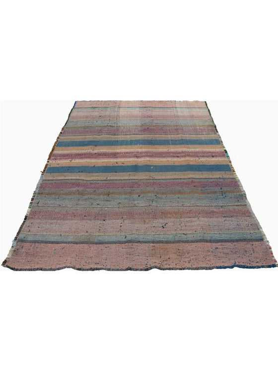 Multi 109324 - Persian Kilim Area Rug - 5.0x8.0 - 109324.