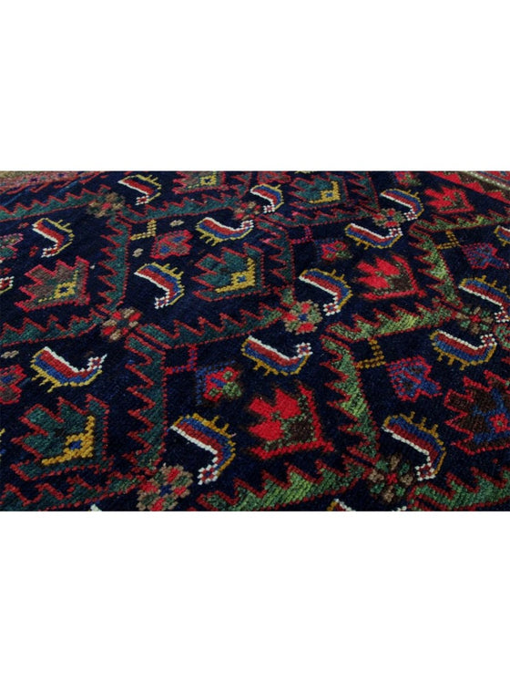 5x9 Old Persian Bijar Area Rug – 110524.