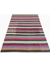 5'1" x 8'8" Persian Kilim Area Rug - 110632.