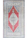 6x10 Antique Turkish Kirshahir Area Rug - 111180.