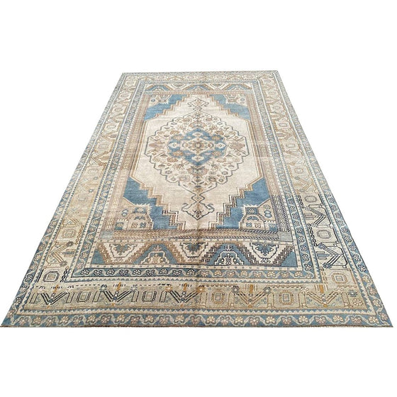 6x10 Old Turkish Anatolian Area Rug - 111187.