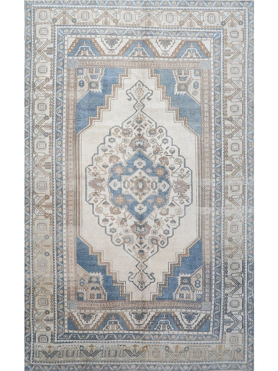 6x10 Old Turkish Anatolian Area Rug - 111187.