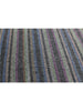 Persian Kilim Area Rug - 6.4x9.7 - Gray / Purple - 110634.