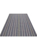 Persian Kilim Area Rug - 6.4x9.7 - Gray / Purple - 110634.