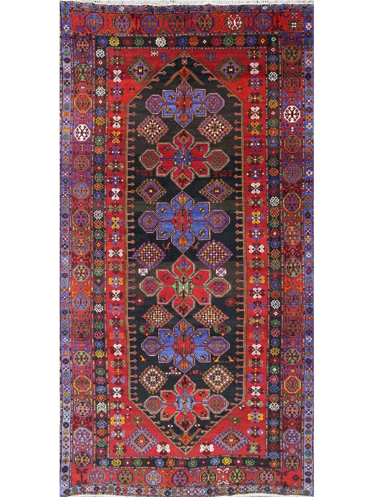 6x11 Antique Russian Kazak Area Rug - 108571.