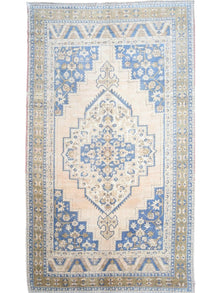  6x11 Antique Turkish Anatolian Area Rug - 111185.