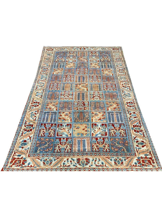 6x11 Old Persian Bakhtiari Area Rug - 102233.