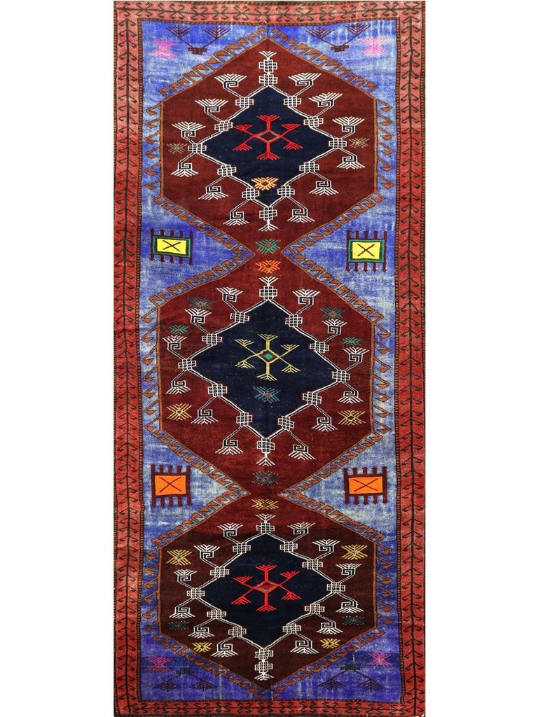 6x14 Old Persian Shahsavar Runner - 110375.