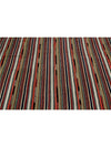 5'7" x 6'0" Old Persian Kilim Area  Rug - 110667.