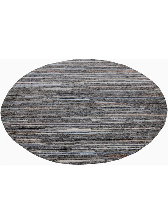 6x6 Round Contemporary Area Rug - 500723.