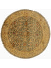 6x6 Round Indian Agra Area Rug - 106244.