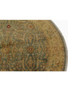 6x6 Round Indian Agra Area Rug - 106244.