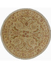 6x6 Round Indian Agra Area Rug - 106245.