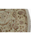 6x6 Round Indian Agra Area Rug - 106245.