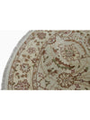 6x6 Round Indian Agra Area Rug - 106245.