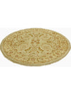 6x6 Round Indian Agra Area Rug - 106245.